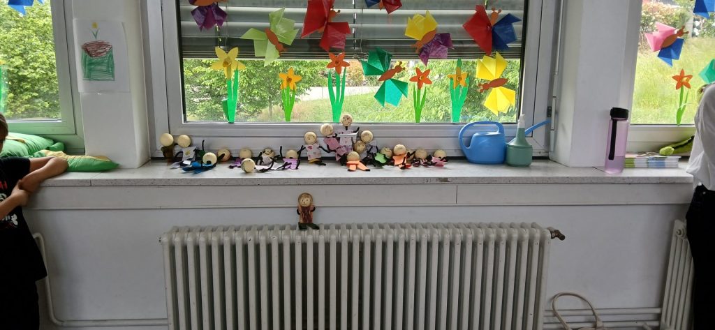 Kunstwerke im Klassenraum